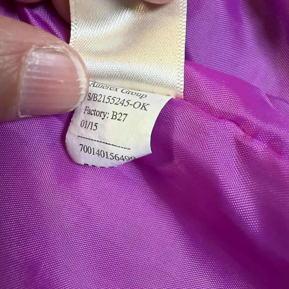 Vintage Baby Kids OshKosh B'Gosh 18‎ Mo. Puffer Vest Blue / Purple